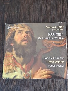 Andreas Hofer, Psalmen fur den Salzburger Dom, 2022, new cd in factory sealed, EU