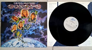 EUROPE THE FINAL COUNTDOWN ( EPIC EPC 26808 1AB ) nb EMBOSSED COVER 1986 HOLLAND
