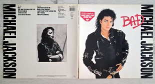 MICHAEL JACKSON BAD ( EPIC 450 290 A1/B1 ) G/F STICKER 1987 HOLL