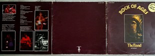 THE BAND ROCK OF AGES 2 LP ( LIME CAPITOL witT VIOLET POINT 1C088-81 188 / 189 ) TRIFOLD , STICKE