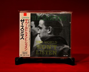 The Smiths – The World Won't Listen - 1987 - Japan. OBI