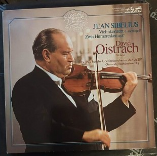 Jean Sibelius, David Oistrach, LP