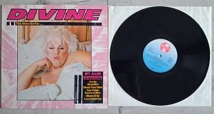 DIVINE THE STORY SO FAR … ( PROTO 260-07-075 A2/B2 ) STICKER 1984 GERMANY