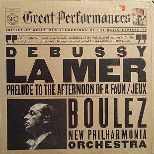 DEBUSSY/BOULEZ/NEW PHILHARMONIA ORCHESTRA «Music Spoken Here» ℗1967