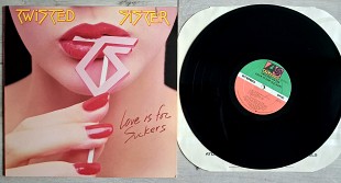 TWISTED SISTER LOVE IS FOR SUCKER ( ATLANTIC 81772 1 ) SC , MERCH 1987 USA