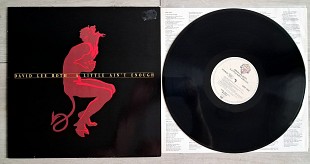 DAVID LEE ROTH ( VAN HALEN ) A LITTLE AIN'T ENOUGH ( WB 7599 - 26477 - 1 for UK WX 403 0 1991 GERMAN