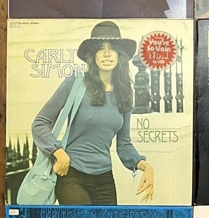 Carly Simon – No Secrets (3-й альбом), 1973, ELK 42 127, Germany (NM/NM-) - 450 (Лучший альбом Карли