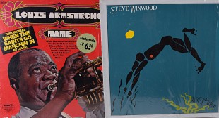 P-62 - Louis Armstrong - Steve Winwood- Vinyl LP 12" винил 2 шт
