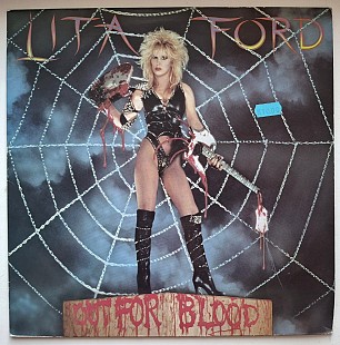 Lita Ford EX Runaways - Out For Blood - 1983. (LP). 12. Vinyl. Пластинка. Nitherlands