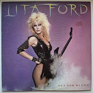 Lita Ford EX Runaways - Out For Blood - 1983. (LP). 12. Vinyl. Пластинка. USA.