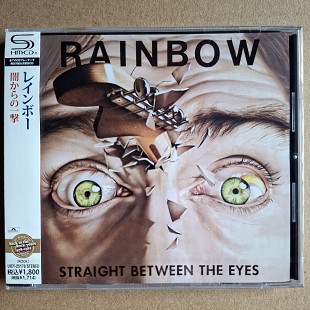 Raibow - Straight Between The Eyes (Japan SHM-CD) ЗАПЕЧАТАННЫЙ