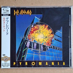 Def Leppard - Pyromania (Japan SHM-CD) ЗАПЕЧАТАННЫЙ