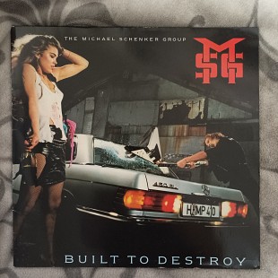 LP The Michael Schenker Group ‎– Built To Destroy (1983) Europe