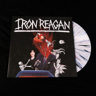 Iron Reagan - The Tyranny Of Will (white with splatter vinyl)