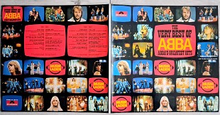 ABBA THE VERY BEST OF ABBA - ABBA'S GREATEST HITS 2 LP ( POLYDOR 2666 781 ) G/F 1975 GER