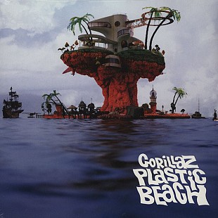 Вініл платівка Gorillaz – Plastic Beach