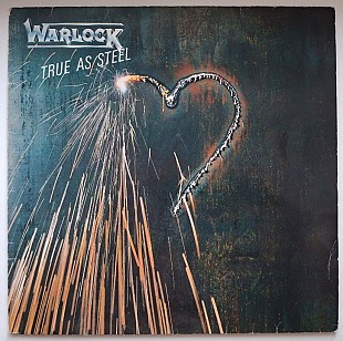 Warlock, Doro Pesch - True As Steel - 1986. (LP). 12. Vinyl. Пластинка. Germany.