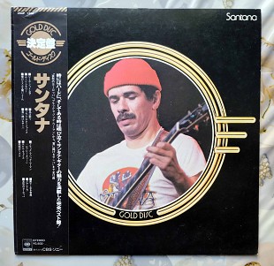 Santana - Gold Disc, CBS/Sony - 26AP 1302, Japan, 1978, a-nm / b-nm;