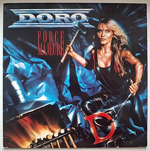 Doro EX Warlock - Force Majeure - 1989. (LP). 12. Vinyl. Пластинка. Germany.