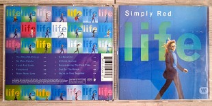 SIMPLY RED LIFE ( EW 9031-75284-2 ) BOOKLET 1991 GERMANY