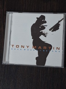 Tony Martin, Back Where I Belong, 1992, unofficial cd in n/m