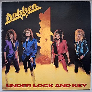 Dokken - Under Lock And Key - 1985. (LP). 12. Vinyl. Пластинка. Germany.