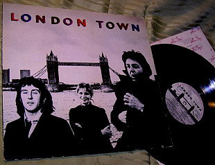 WINGS London Town 1978 EMI MPL Germany EX ++ / ~ NM