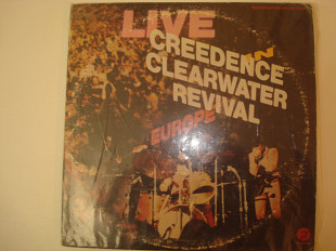 CREEDENCE CLEARVATER REVIVAL-Live in Europe 1973 2LP USA Pop Rock, Classic Rock