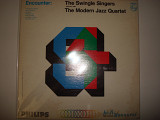 SWINGLE SINGERS- With The Modern Jazz Quartet ‎– Encounter 1966 Jazz, Classical