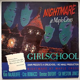 Girlschool - Nightmare At Maple Cross - 1986. (LP). 12. Vinyl. Пластинка. Scandinavia.