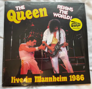 Queen — The Queen Reigns The World! Live In Mannheim 1986 (2LP, 2026)