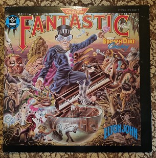 Elton John Captain Fantastic And The Brown Dirt Cowboy 1975 Lp Japan original, no inserts