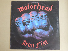 Motörhead ‎– Iron Fist (Bronze ‎– BROL 34539, Italy) insert EX+/NM-