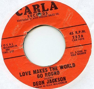 Deon Jackson ‎– Love Makes The World Go Round