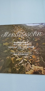 Винил F. Mendelssohn-Bartholdy – Symphony No. 1/ 1977/ Czechoslovakia