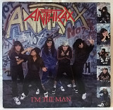 Anthrax (I'm The Man) 1987. (LP). 12. Vinyl. Пластинка. Germany.