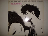 STEVE WEISBERG- Icant stand another nigh alone (in bed with you)1986 Germ