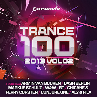 Trance 100 2013 Vol 02 (Сборник электронной музыки) Новый !!! 4 диска!
