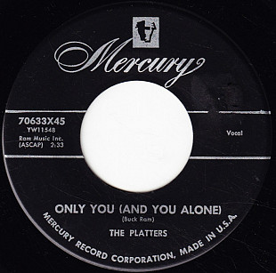 The Platters ‎– Only You (And You Alone)