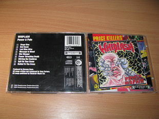 WHIPLASH - Power And Pain (1990 Roadracer 1st press, W.Germany)