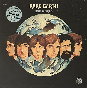 Rare Earth ‎– One World LP, Album, Promo