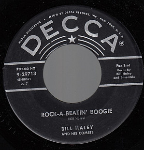 Bill Haley And His Comets ‎– Rock-A-Beatin' Boogie