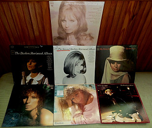 Barbra Streisand - семь альбомов одним лотом , промо-копии , в минтовом состоянии .