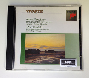 Anton Bruckner - L'Archibudelli ‎– String Quintet / Intermezzo / Rondo / String Quartet