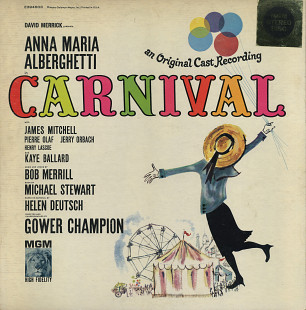 Carnival! Original Broadway Cast ‎– Carnival! (US 1961)