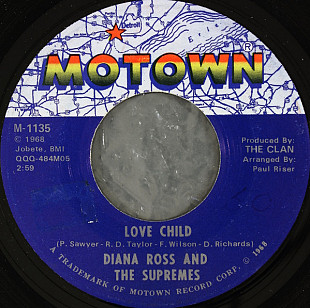 Diana Ross And The Supremes ‎– Love Child