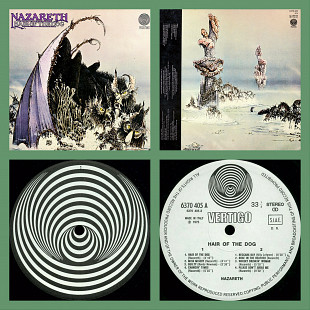Nazareth '75, Black Sabbath '69 '70, Sweet '74, Savoy Brawn '72, '74