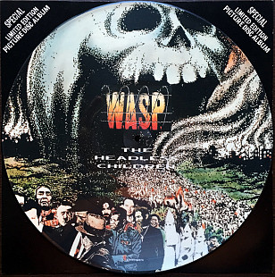 W.A.S.P. (The Headless Children) 1989. (LP). 12. Picture Vinyl. Пластинка. England.