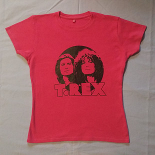Рокерская женская футболка с T.REX / Marc Bolan