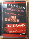 Joe Dassin ‎– À Toi... Live À L'Olympia 77 лицензионный DVD Sony/BMG